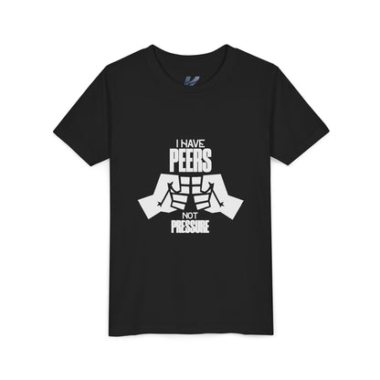 Youth Empowerment Tee - "I Have Peers, Not Pressure" - Perfect for Back to School, Positive Vibes, Group Activities, Peer Support, [...]