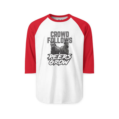 Unisex Three-Quarter Sleeve Raglan Shirt