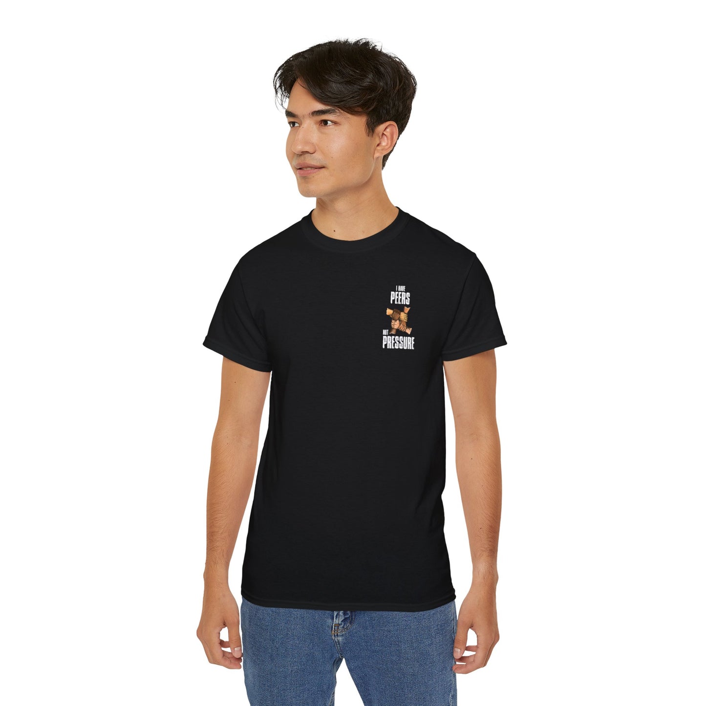 Peer Support Cotton Tee, Unisex T-shirt, Encouragement Shirt, Gift for Friends, Mental Health Awareness Tee