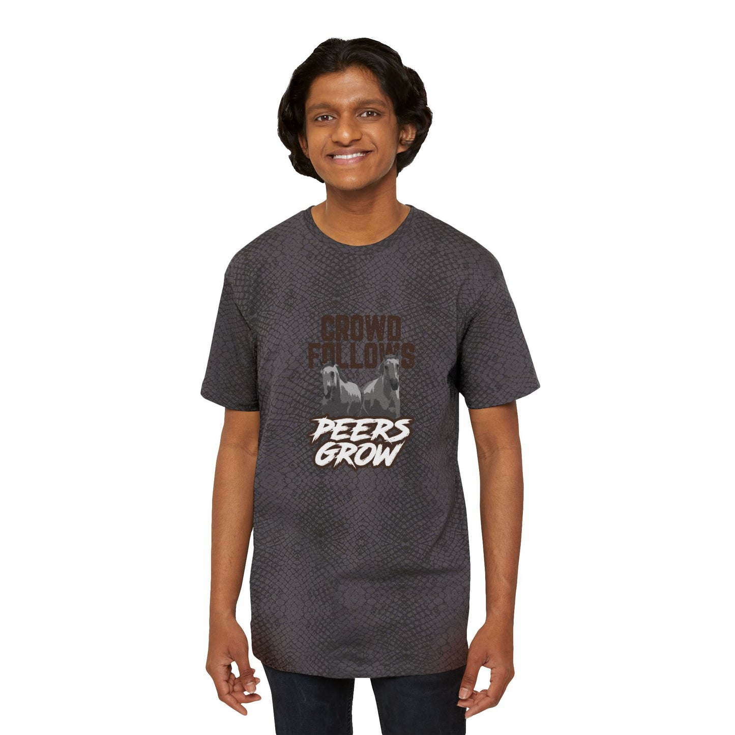Men's Bold Animal Print T-Shirt – Statement Graphic Tee for Modern Street Style | Casual & Trendy Fashion