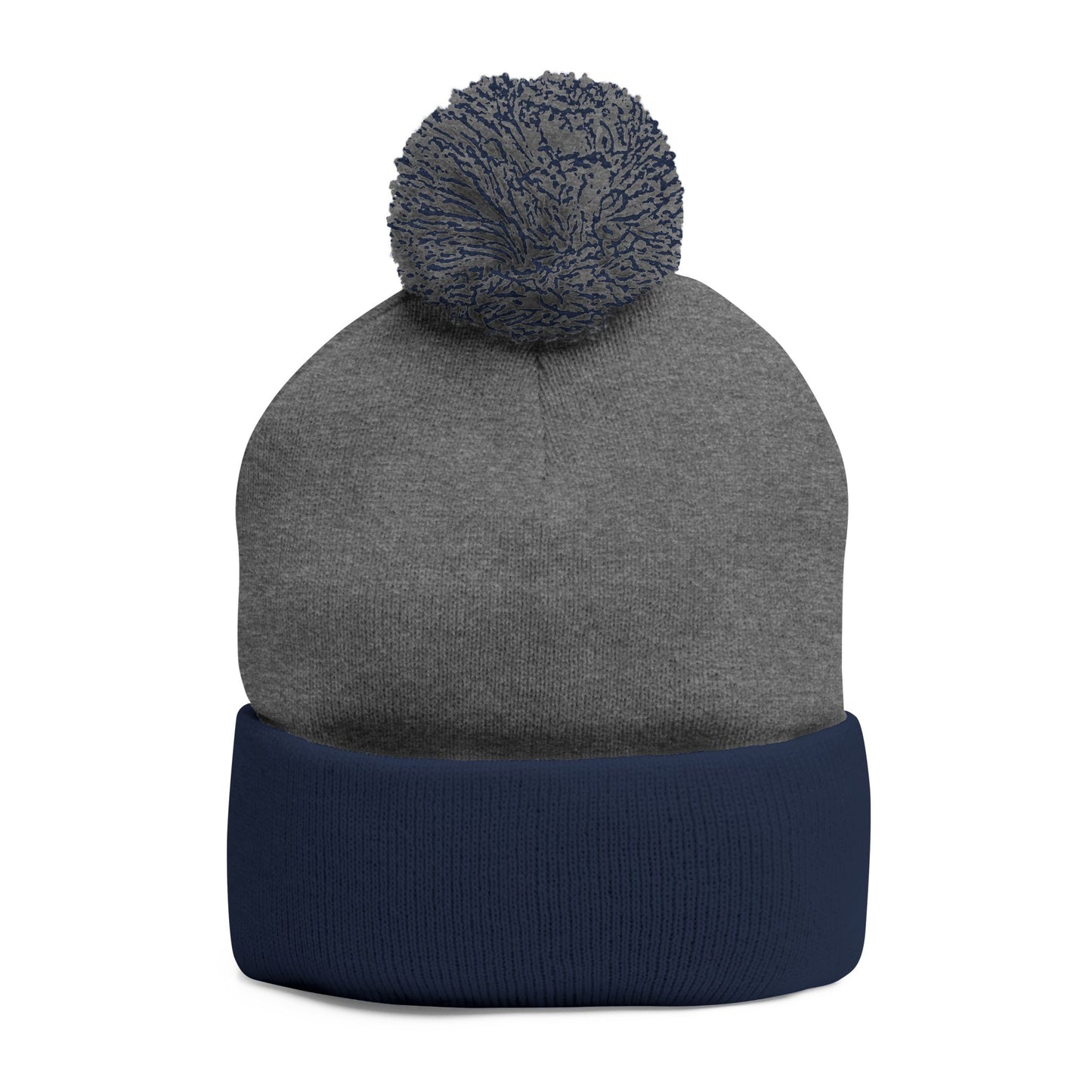 Cozy Pom-Pom Knit Cap - Perfect Winter Accessory, Stylish Gift for Him/Her, Beanie for Cold Days, Trendy Embroidered Hat, Ideal for Holidays