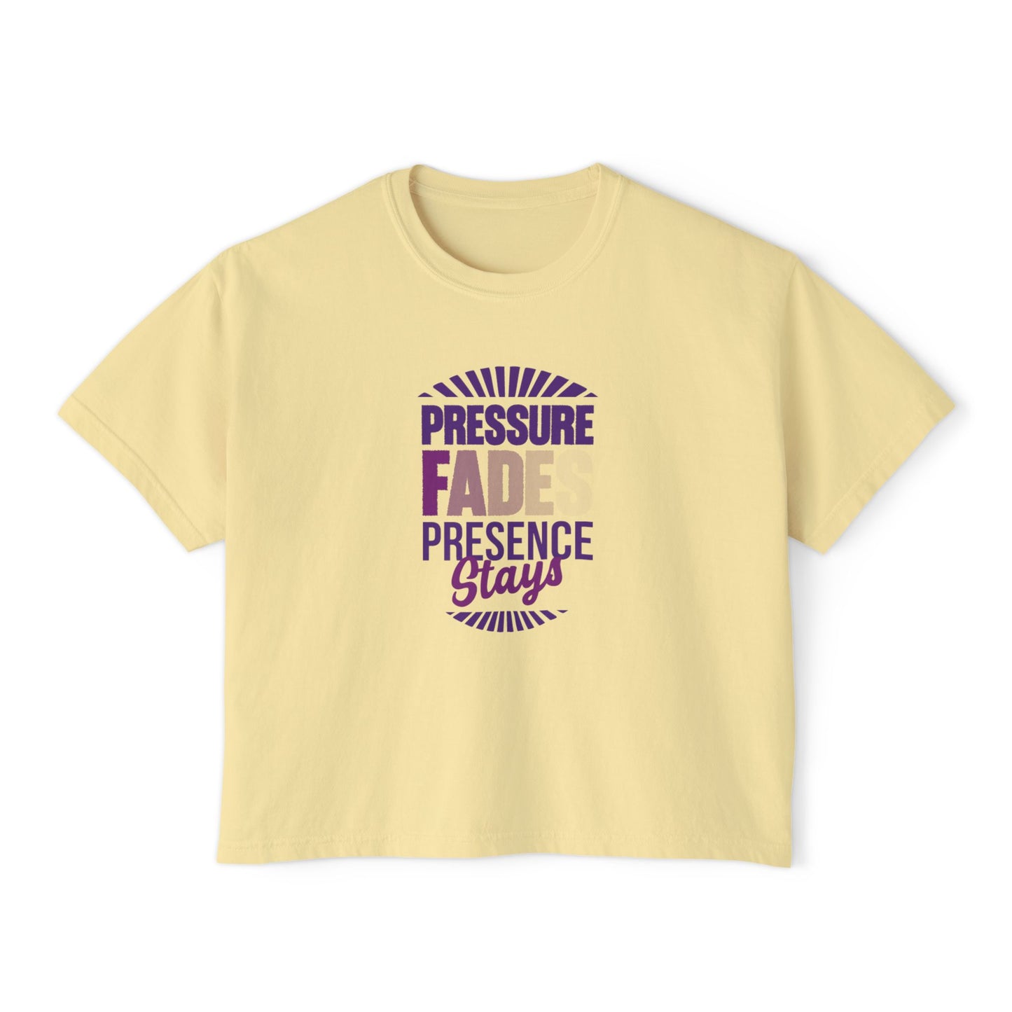 Positive Vibes Women's Boxy Tee, Motivational T-Shirt, Casual Wear, Gift for Her, Inspirational Quote Top