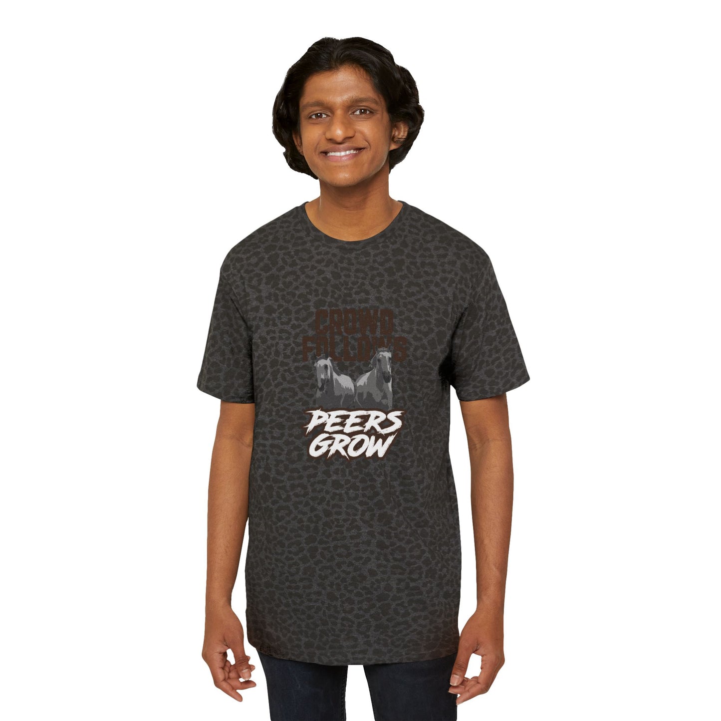 Men's Bold Animal Print T-Shirt – Statement Graphic Tee for Modern Street Style | Casual & Trendy Fashion