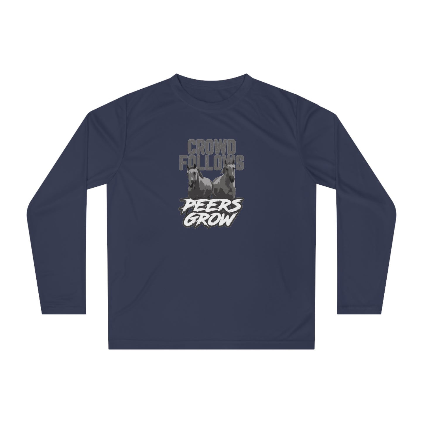 Unisex Performance Long Sleeve Shirt - Motivational Activewear, Fitness Gift for Gym Lovers, Cool Casual Tee, Sports Apparel, Unique [...]