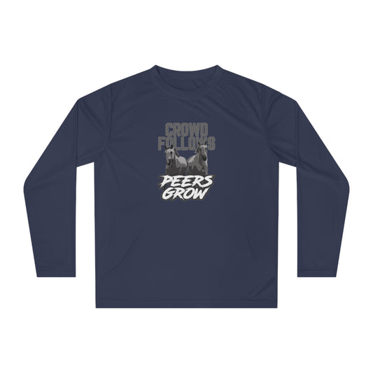 Unisex Performance Long Sleeve Shirt - Motivational Activewear, Fitness Gift for Gym Lovers, Cool Casual Tee, Sports Apparel, Unique [...]