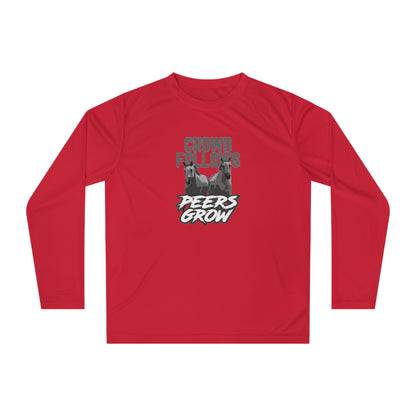 Unisex Performance Long Sleeve Shirt - Motivational Activewear, Fitness Gift for Gym Lovers, Cool Casual Tee, Sports Apparel, Unique [...]