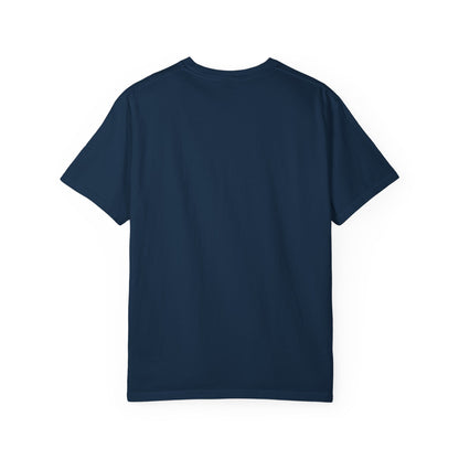 Garment-Dyed Men's T-Shirt with Modern K Design – Casual Street Style | Everyday Wear & Birthday Gift for Him