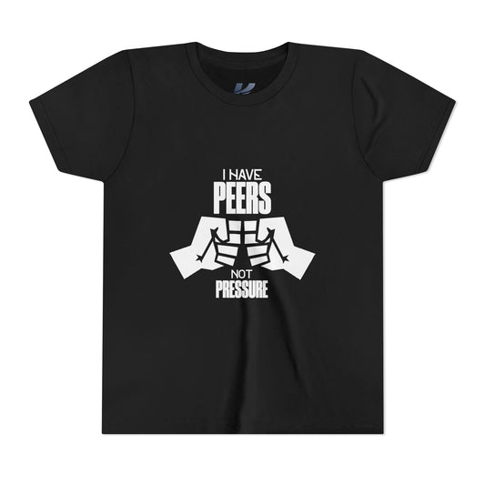 Youth Empowerment Tee - "I Have Peers, Not Pressure" - Perfect for Back to School, Positive Vibes, Group Activities, Peer Support, [...]
