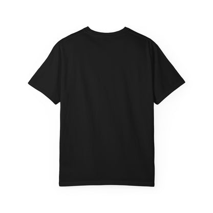 Garment-Dyed Men's T-Shirt with Modern K Design – Casual Street Style | Everyday Wear & Birthday Gift for Him