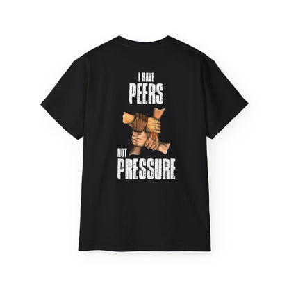 Peer Support Cotton Tee, Unisex T-shirt, Encouragement Shirt, Gift for Friends, Mental Health Awareness Tee
