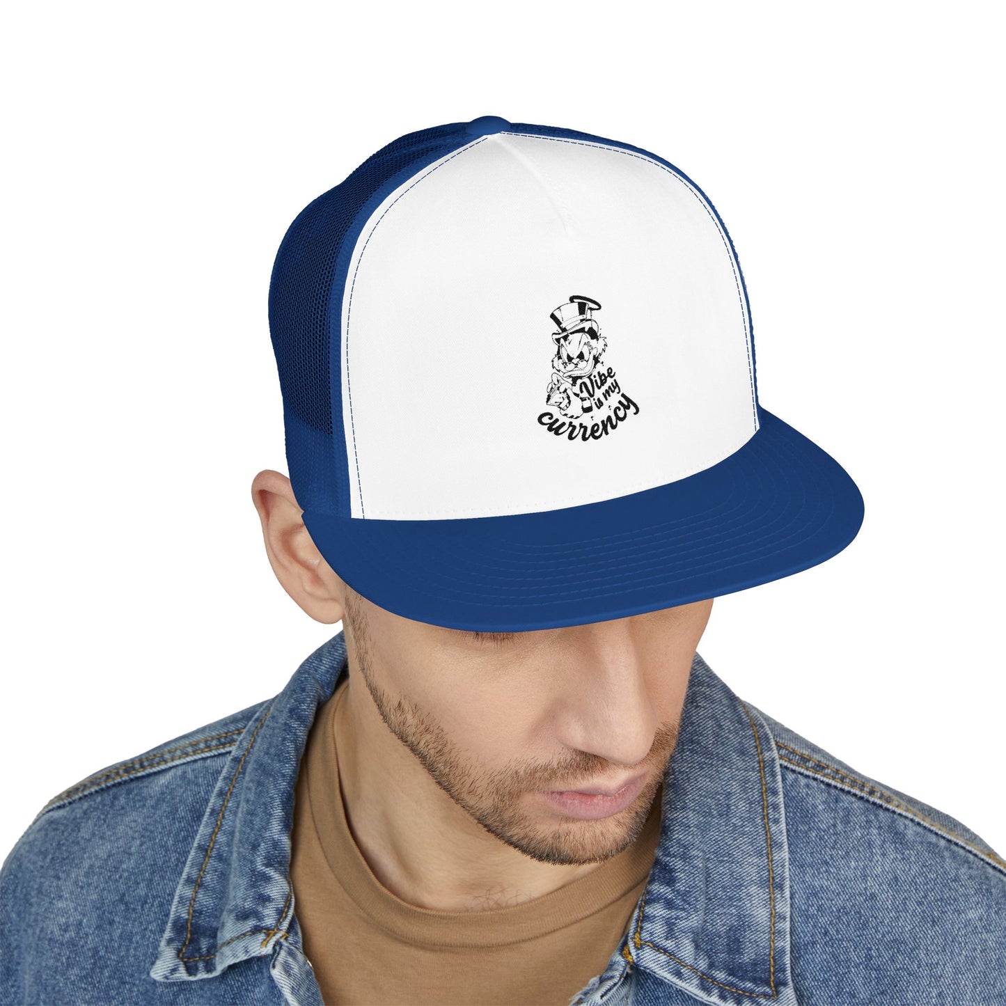 Embroidered Trucker Cap with Custom Design | Perfect for Everyday Wear, Outdoor Sports, Festivals, Gifts, and Casual Style