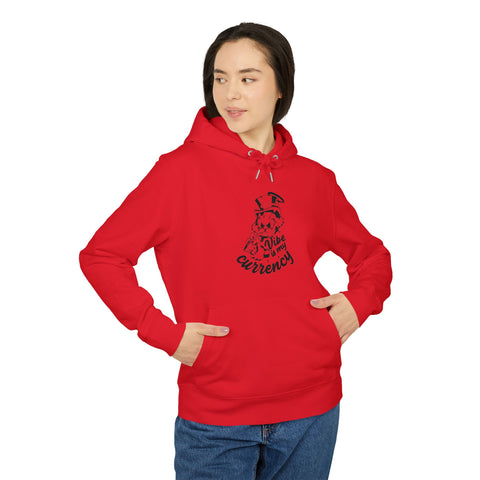 Streetwear Unisex Hoodie with Currency Design, Trendy Red Hoodie for Casual Outings, Perfect Gift for Men and Women, Graphic [...]